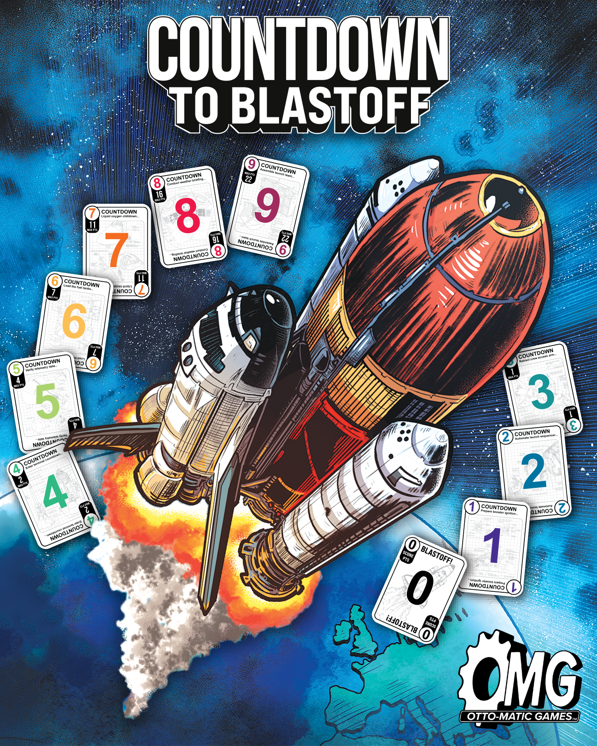 Countdown to Blastoff Box Art